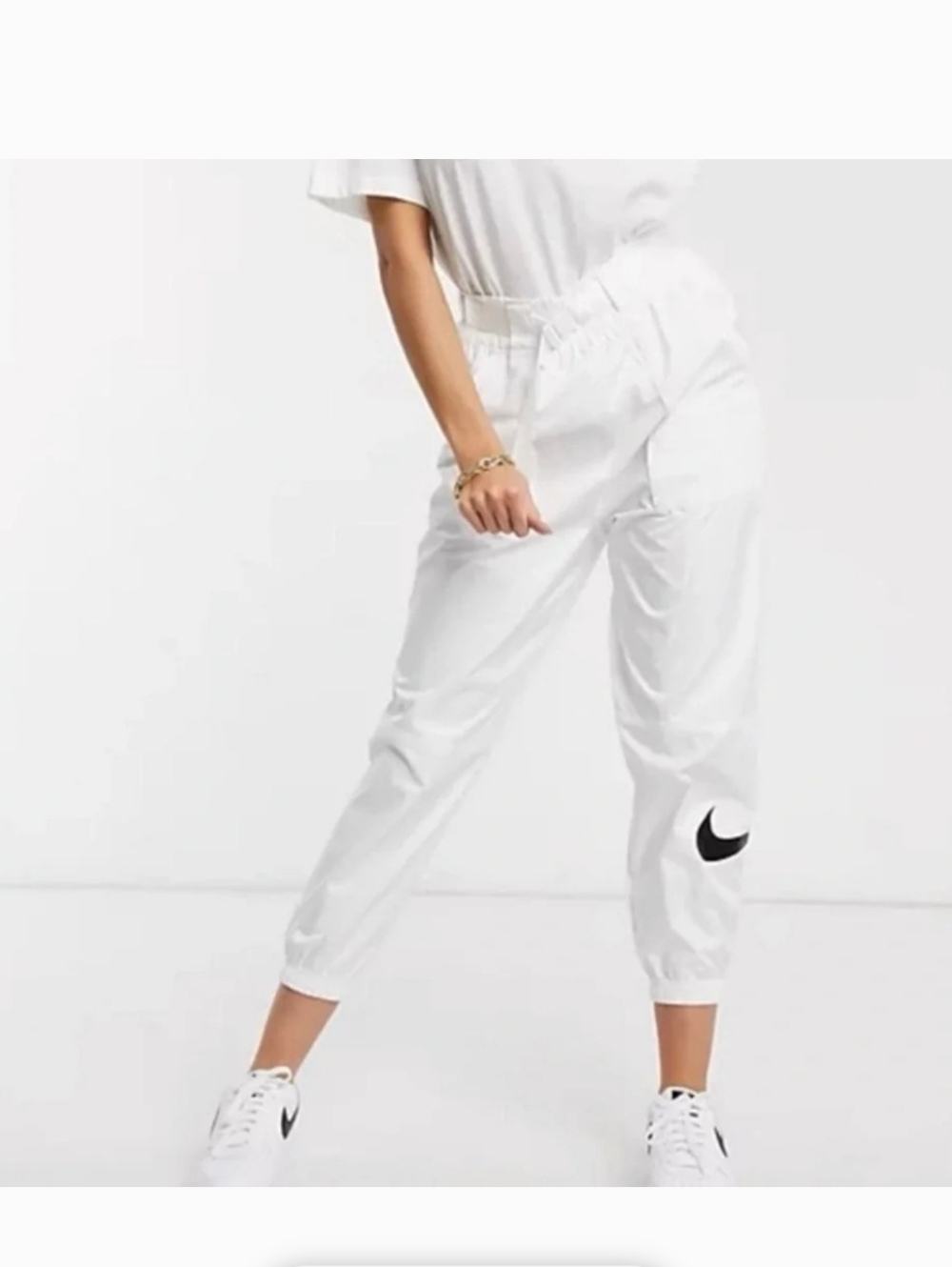 Nike Women’s White Windbreaker Joggers